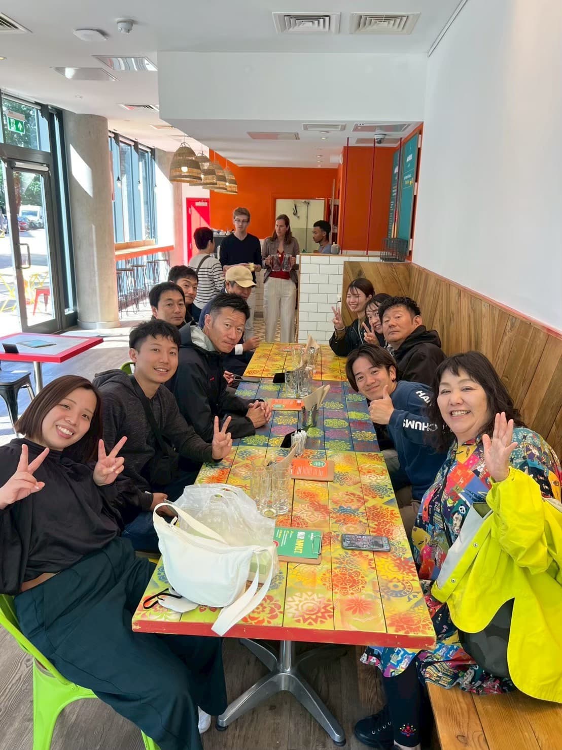 カフェ集合写真